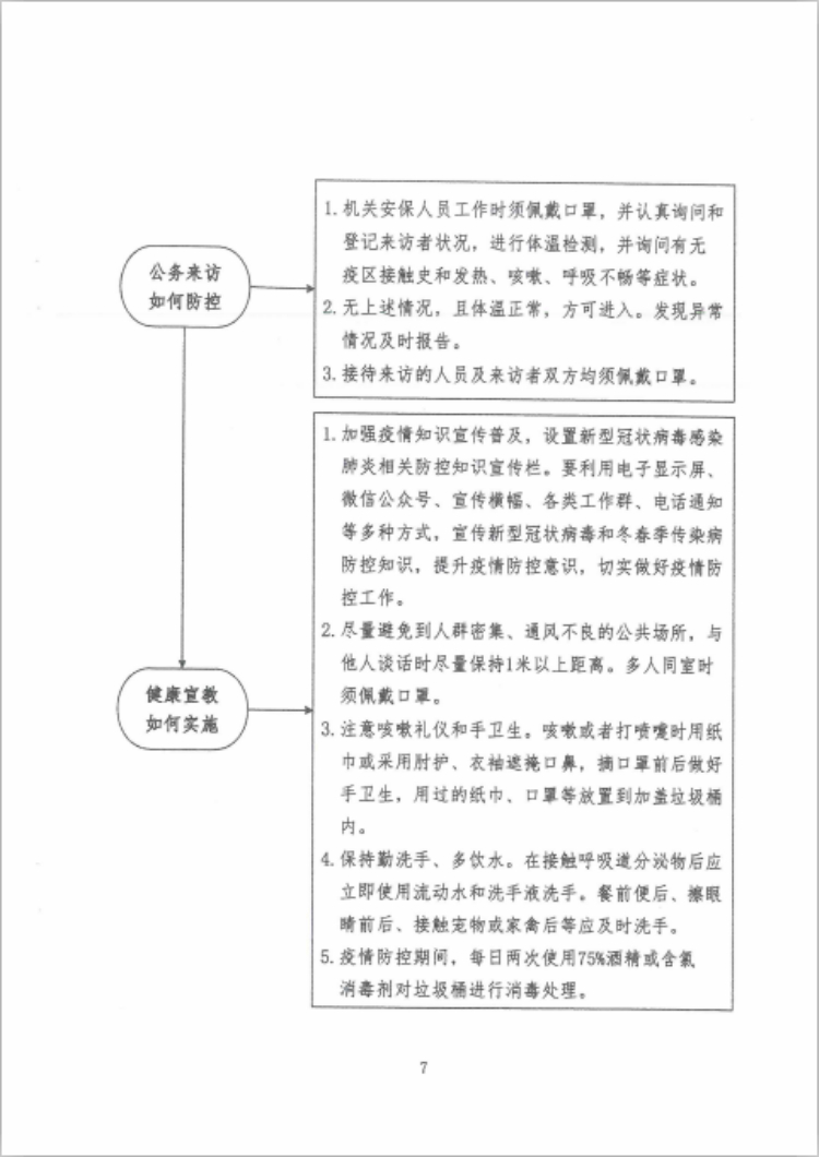 《河南省机关事业单位加强新型冠状病毒感染肺炎防控工作指南》